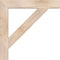 Ekena Millwork Traditional Block Smooth Bracket, Douglas Fir, 3 1/2"W x 26"D x 26"H BKT04X26X26TRA05SDF - alternate 2